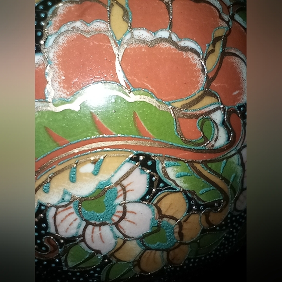 Vintage Beautiful Imari Pattern Bowl Planter EUC - Picture 11 of 11